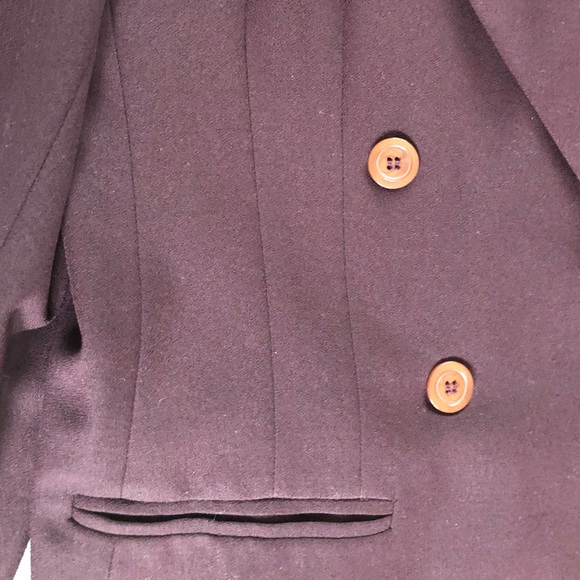 Classic Ladies Deep Burgundy 3 piece suit - Picture 3 of 6